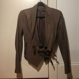 MUUBAA brown leather jacket