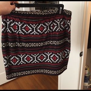 Pattern Pencil Skirt