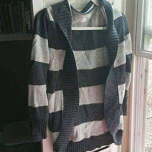 Striped cardigan