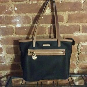 Michael Kors Black Vinyl Bag