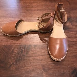 Aldo leather espadrilles.
