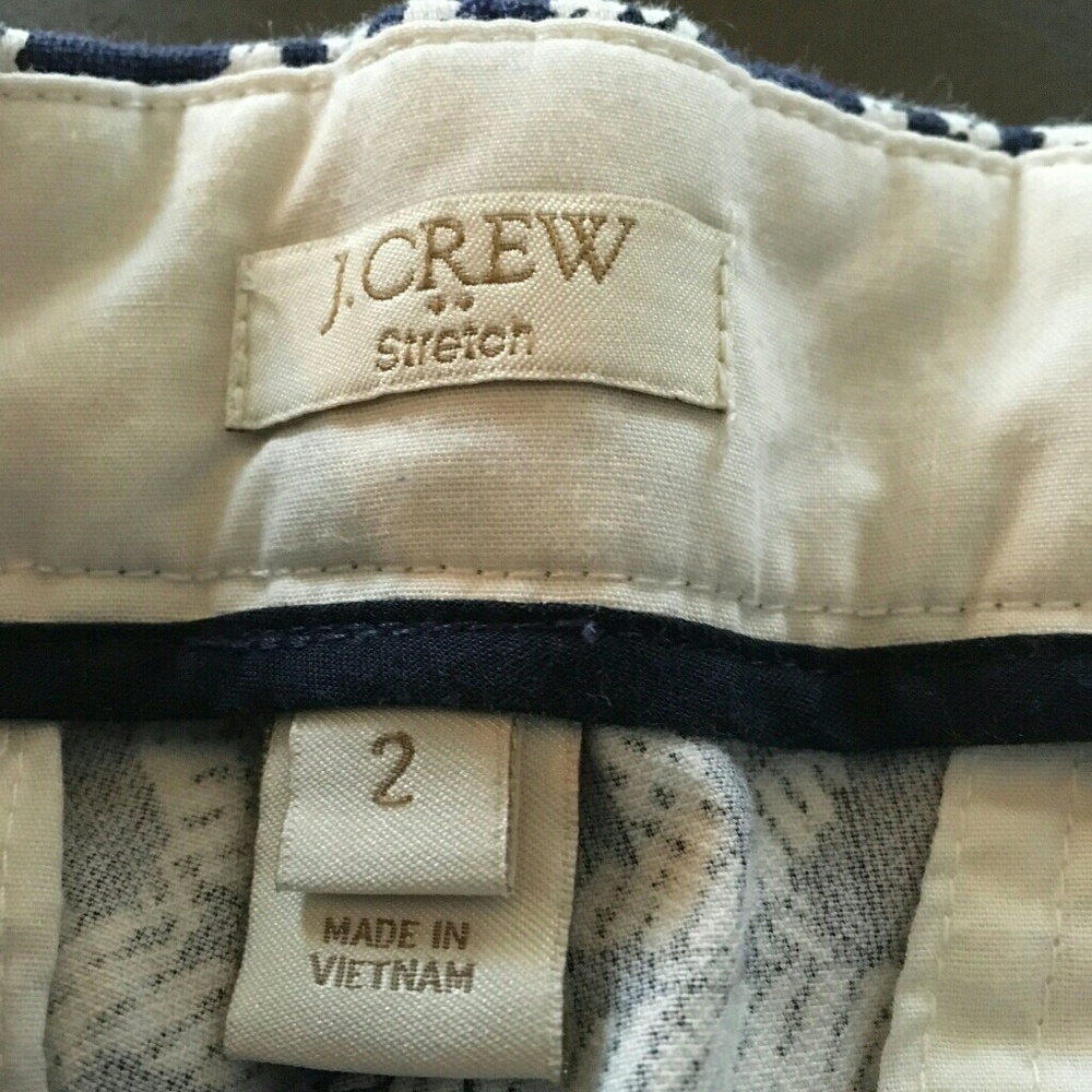 J. Crew ROPE summer pants - Picture 2 of 2