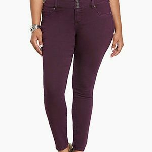 Plum Torrid Jeggings Size 22T