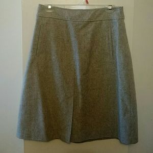 Wool skirt