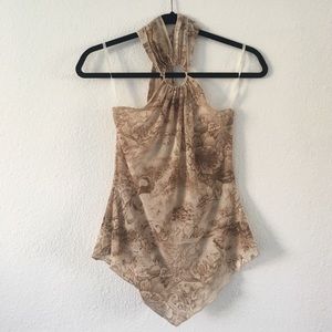 LIKE sz S halter top