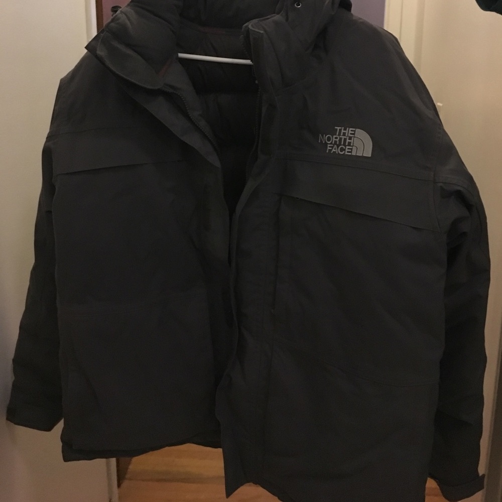 North Face Men's Grey Coat