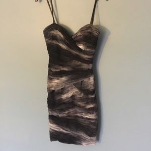 BCBG MaxAzria strapless cocktail dress NWOT