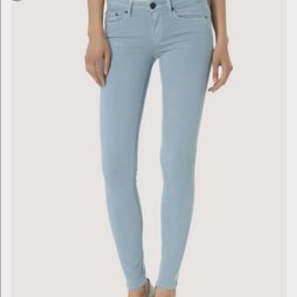light blue skinny jean