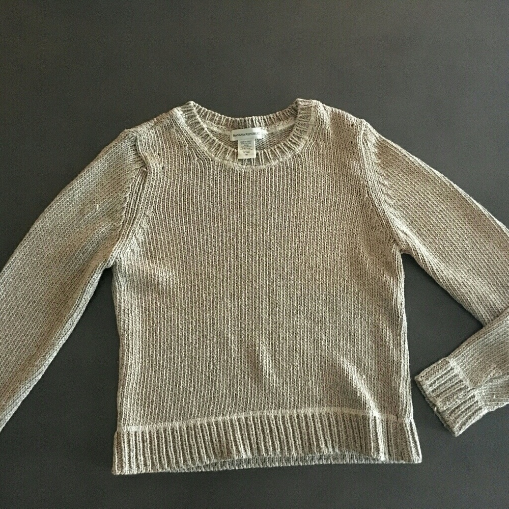 Banana Republic Tan Sweater