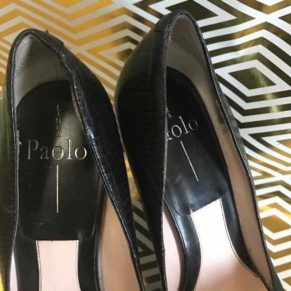Linea Paola black heels (7) - Picture 5 of 6