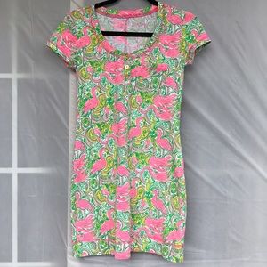 Lilly Pulitzer flamingo dress