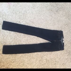 Dark wash skinny jeans from Hollister
