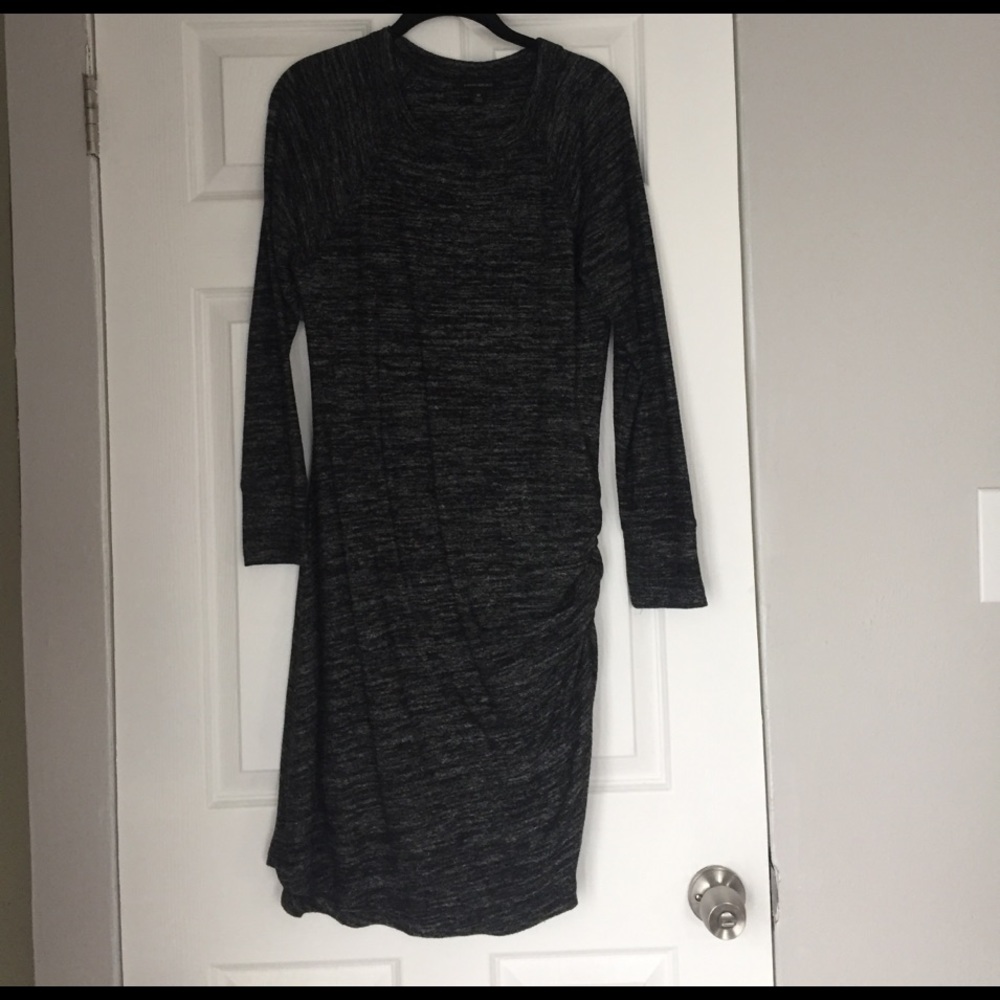 Banana Republic Gray cinched dress