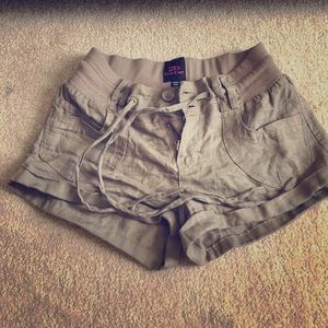 2b bebe super cute comfy linen shorts