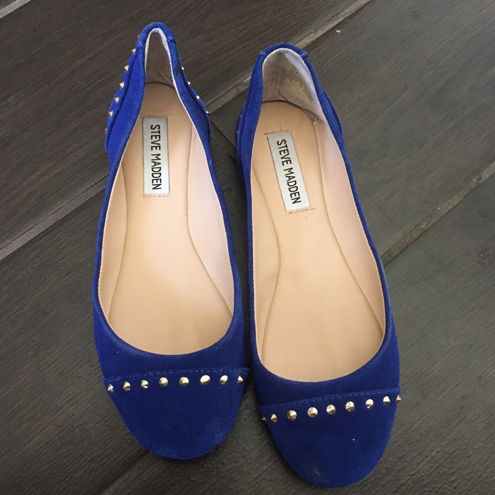Steve Madden studded flats