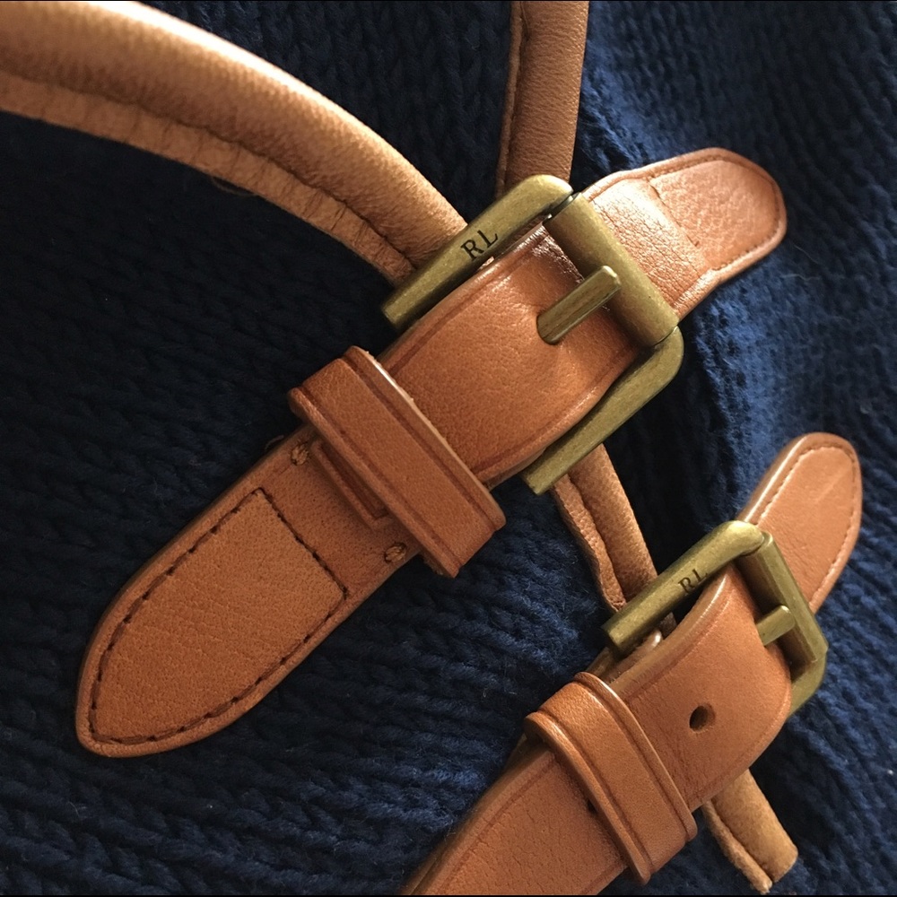 Ralph Lauren women's cowl knit sweater