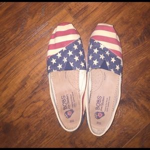 Bobs from Sketchers - American Flag Shoes