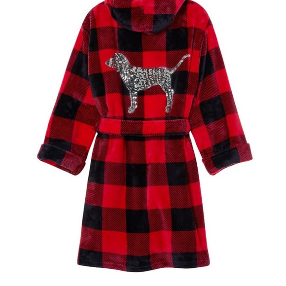 VS Plaid Robe - Picture 2 of 4