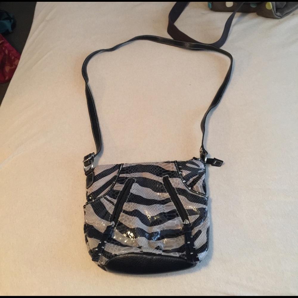Zebra print Crossbody purse
