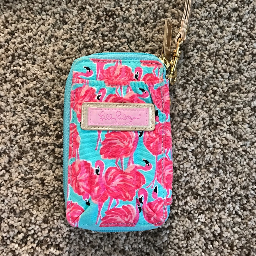 Lilly Pulitzer wallet that also holds your iPhone!