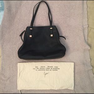 Joie - Edie Tote Black Leather Shoulder Bag