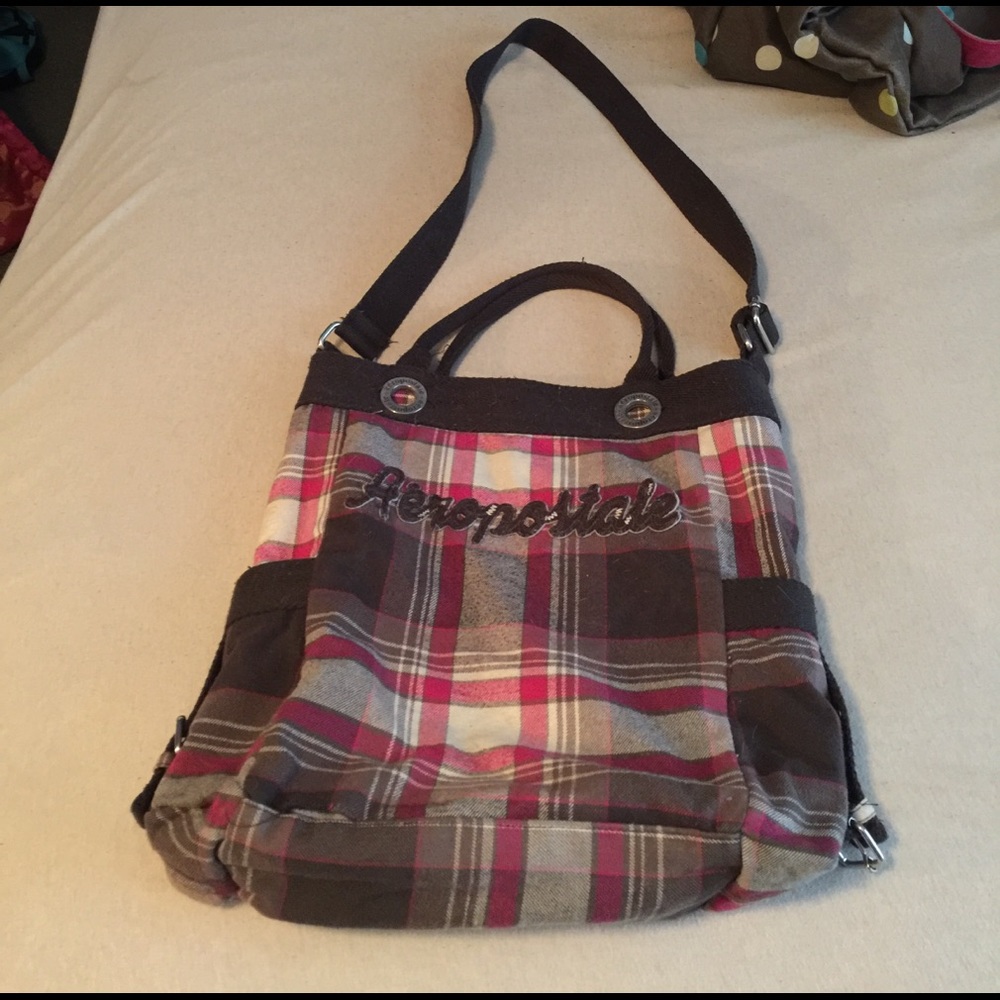 Aeropostale cross body book bag