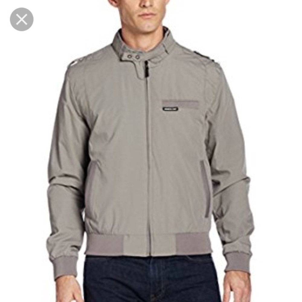 Members Only iconic racer jacket M