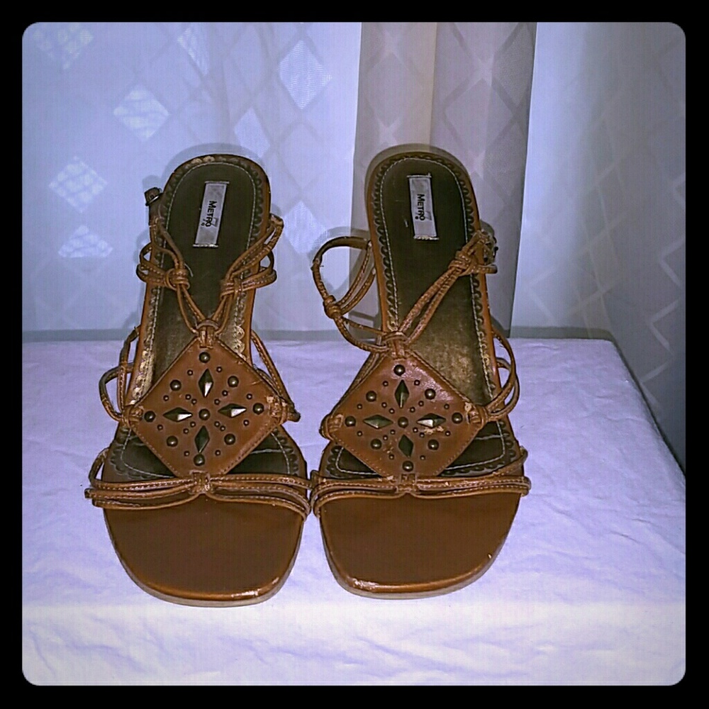 Strapped Sandal Wedges
