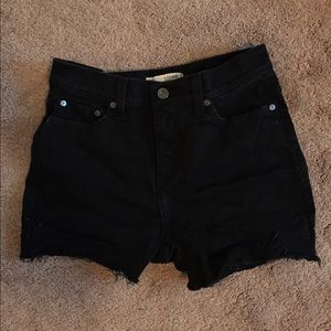 Vintage Levi High Waist Denim Shorts