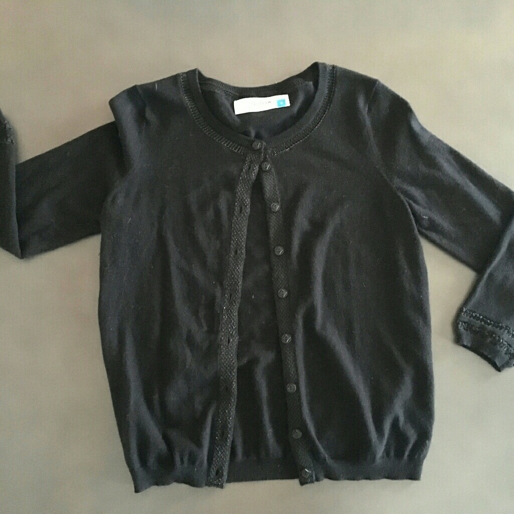 Anthropology SPARROW Black Sweater
