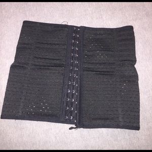 small black waist trainer