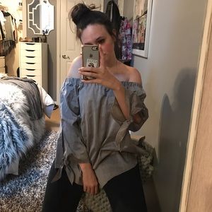 Off the shoulder top