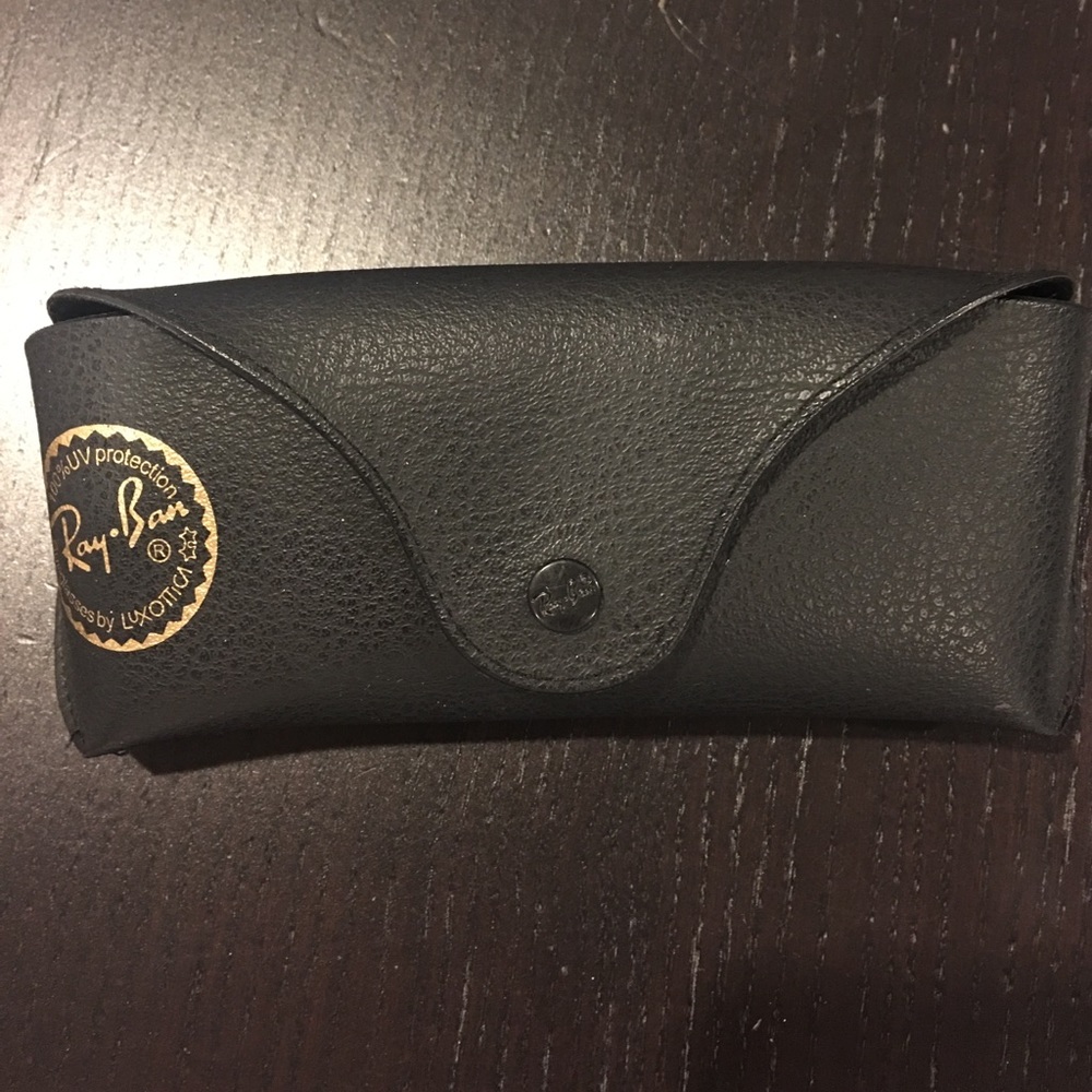 Authentic ray ban sunglasses case