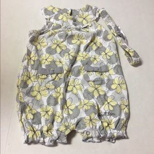 EUC Calvin Klein romper. 24 mos
