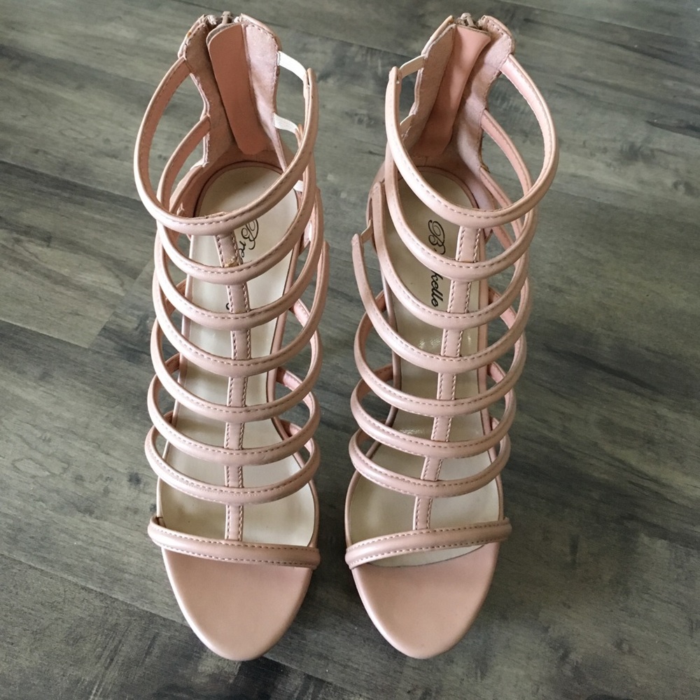 Breckelle's Gladiator Heel in Blush
