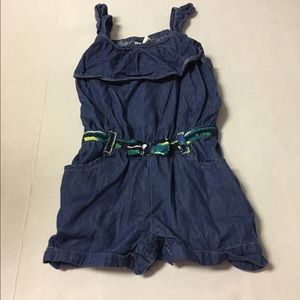 EUC crazy 8 romper 18-24 months
