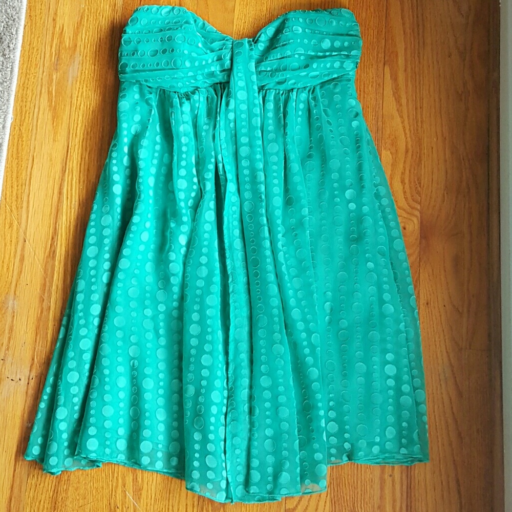 Beautiful green Express cocktail dress