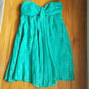 Beautiful green Express cocktail dress