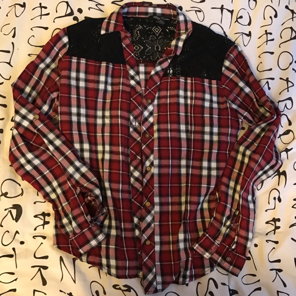 Red & blue flannels