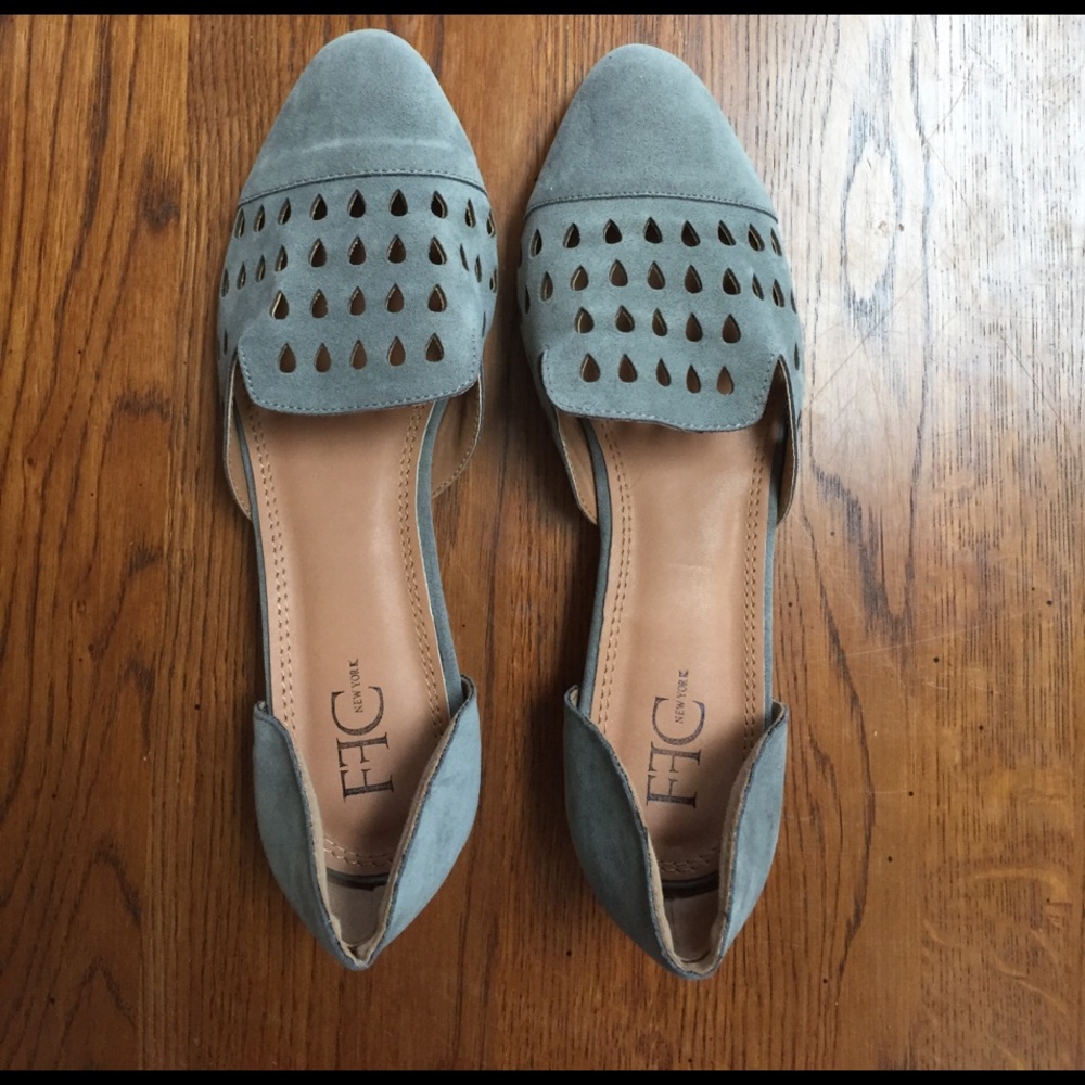 Brand new FFC New York Lori Laser Cut Flats