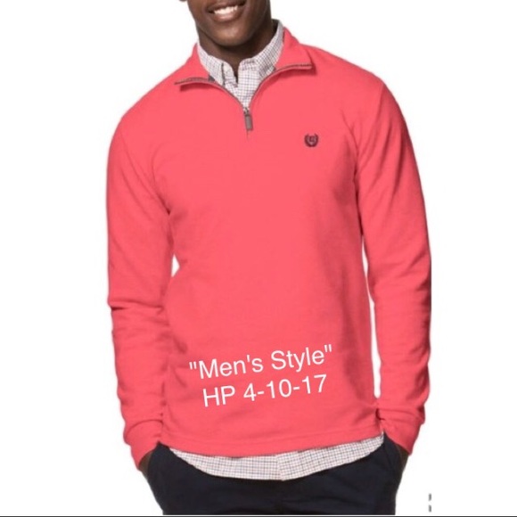Chaps Quarter-Zip Cotton Pullover - Picture 1 of 5