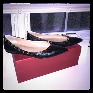 Valentino rockstud flats