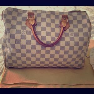 Louis Vuitton speedy 30 Damier azur