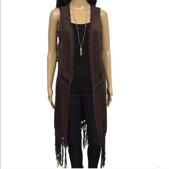 MISS ME Run Wild fringe vest NWOT! The buckle - Picture 4 of 6