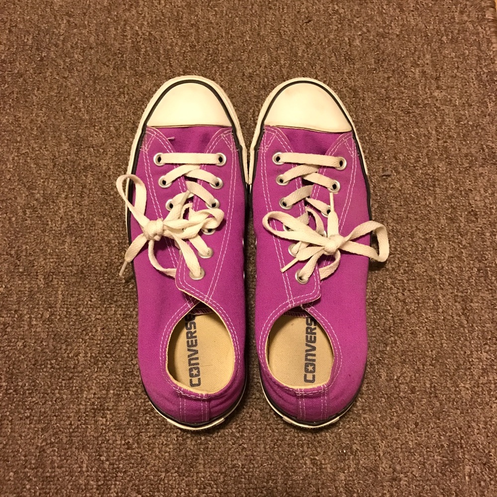 Purple Converse