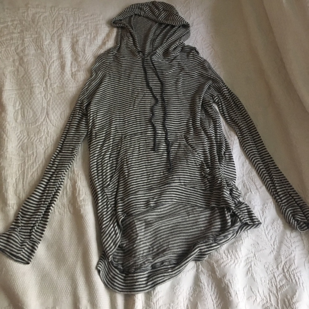 Slouchy stripped sweater