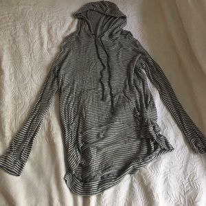 Slouchy stripped sweater