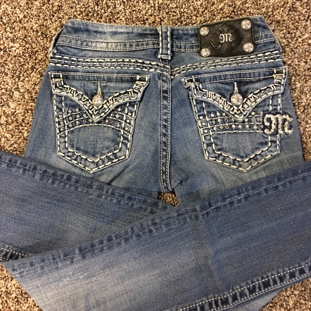Straight Leg Miss Me Jeans