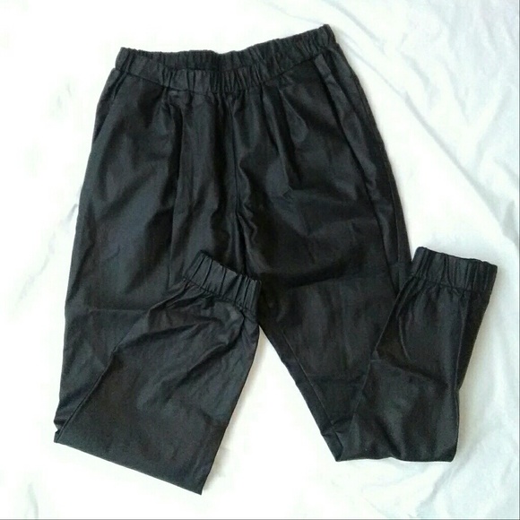 Sparkle + Fade Faux Leather Pants - Picture 3 of 4