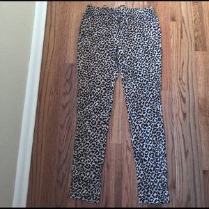 Rebecca Taylor Cheetah print pants